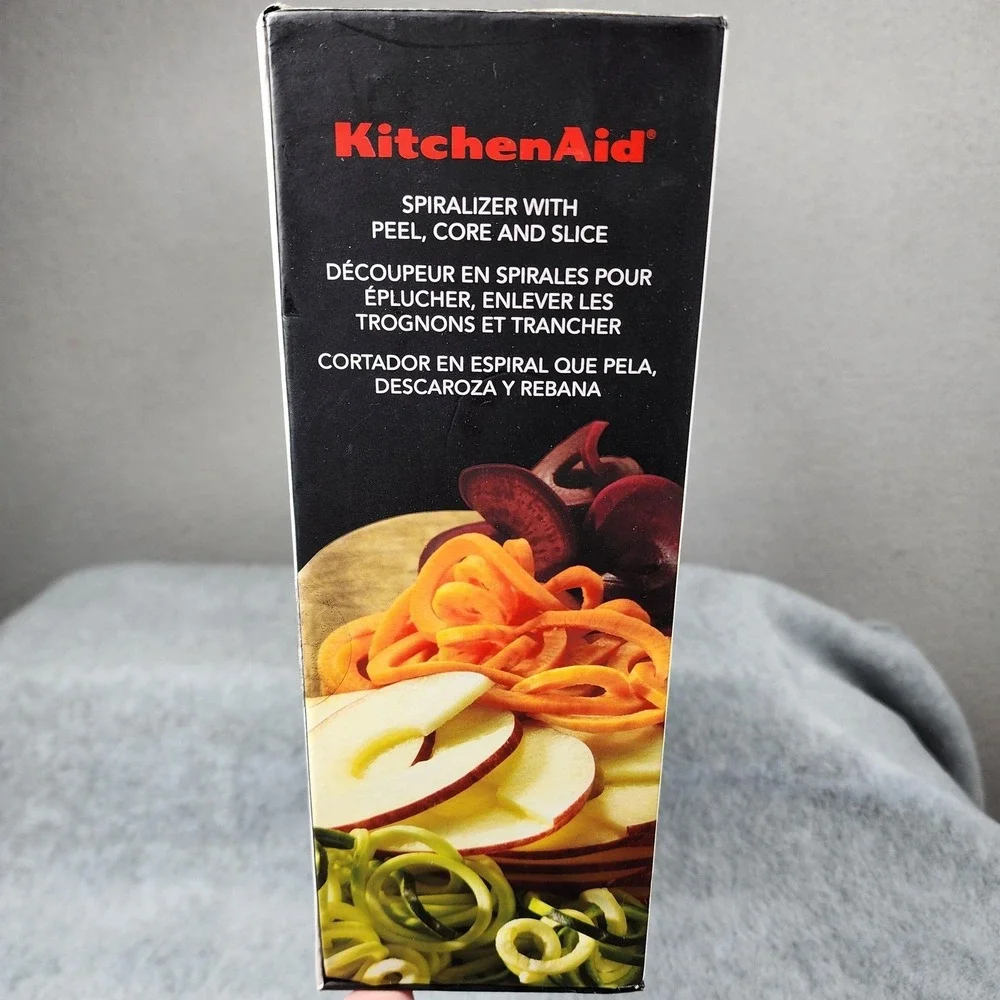 KitchenAid Spiralizer Stand Mixer Attachment Peel Core Slice‎ 5 Blade